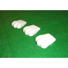 Pot Feet - Small White (Sold in Packs of 3)
